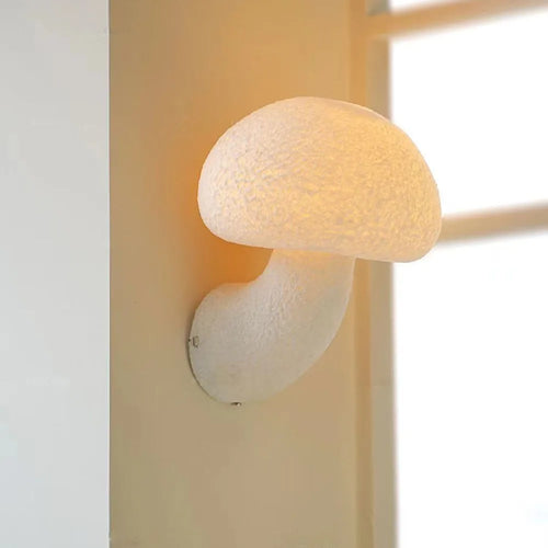 applique murale créative en résine en forme de champignon pour - vue 3 sur 6