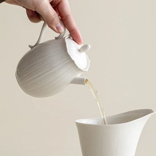 Théière artisanale céramique style kung fu avec filtre