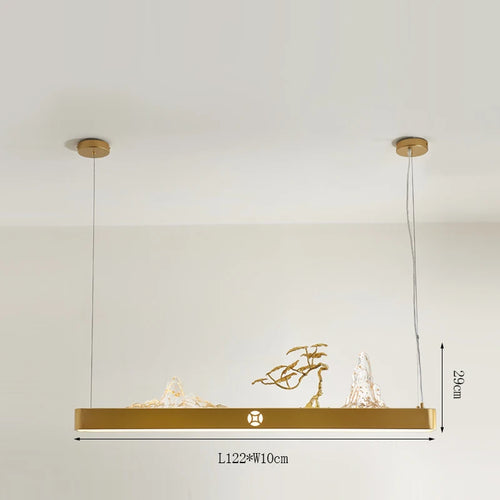 suspension chinoise en bois pour ambiance zen et économique - vue 15 sur 16
