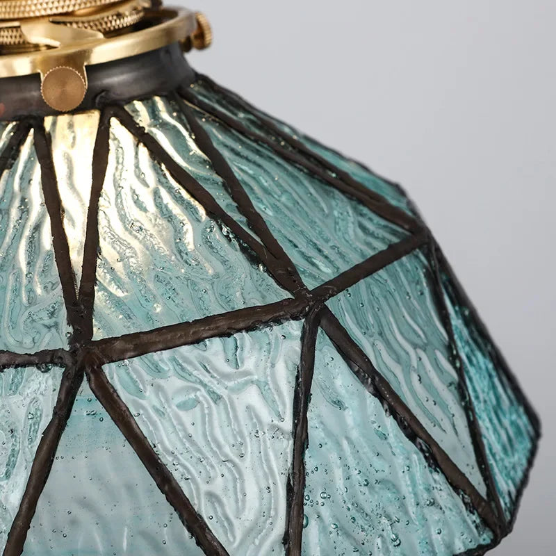 lustre nordique en verre design pour décoration intérieure moderne - vue 5 sur 8