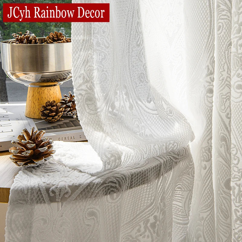 Voilage rideau moderne pour chambre salon separation piece - vue 2 sur 7