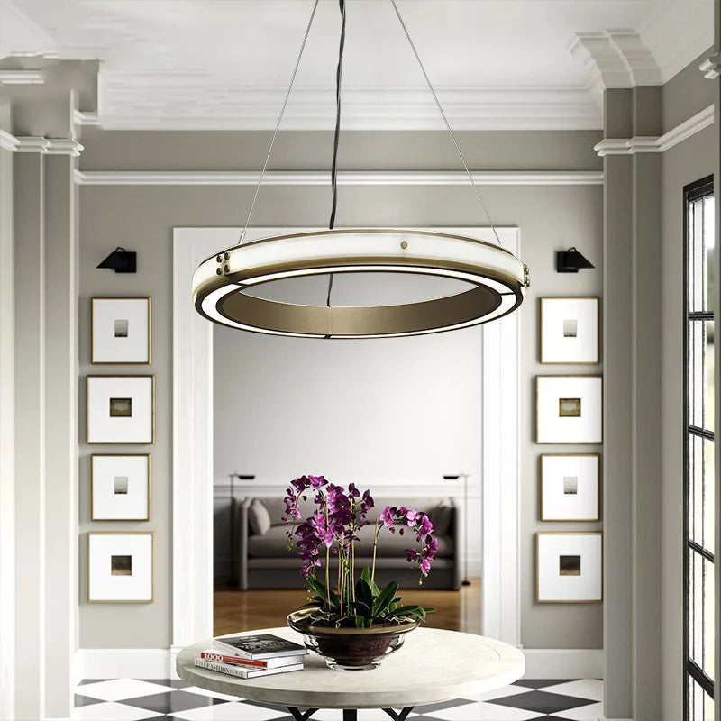 suspension en fer design moderne pour décoration intérieure élégante - vue 4 sur 7