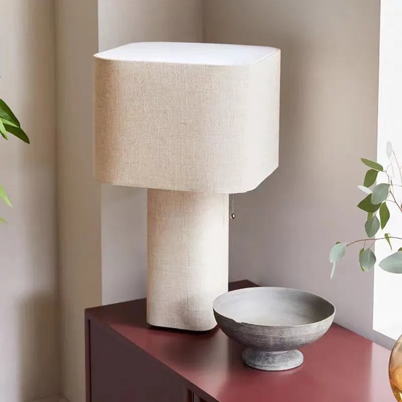 lampadaire hensley wabi sabi tissu artistique pour décoration intérieure - vue 6 sur 10