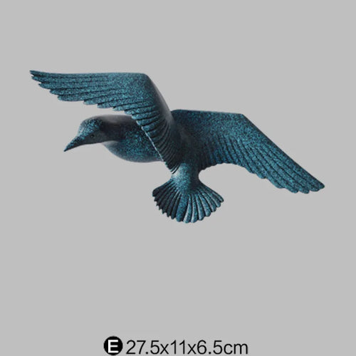 décoration murale créative en forme de mouette décoratif - vue 29 sur 36
