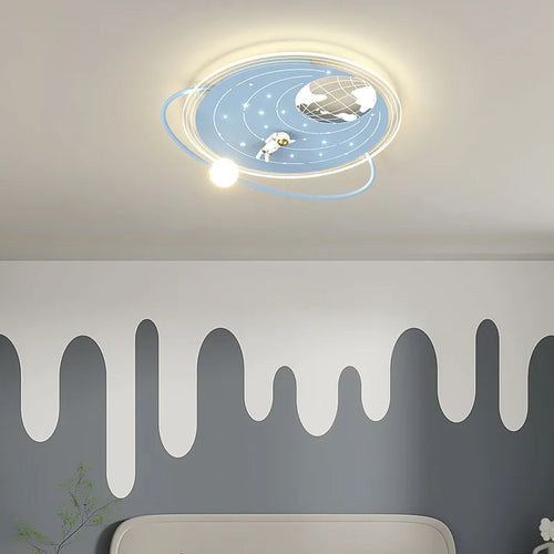 plafonnier moderne créatif pour chambre d'enfant en led - vue 3 sur 18