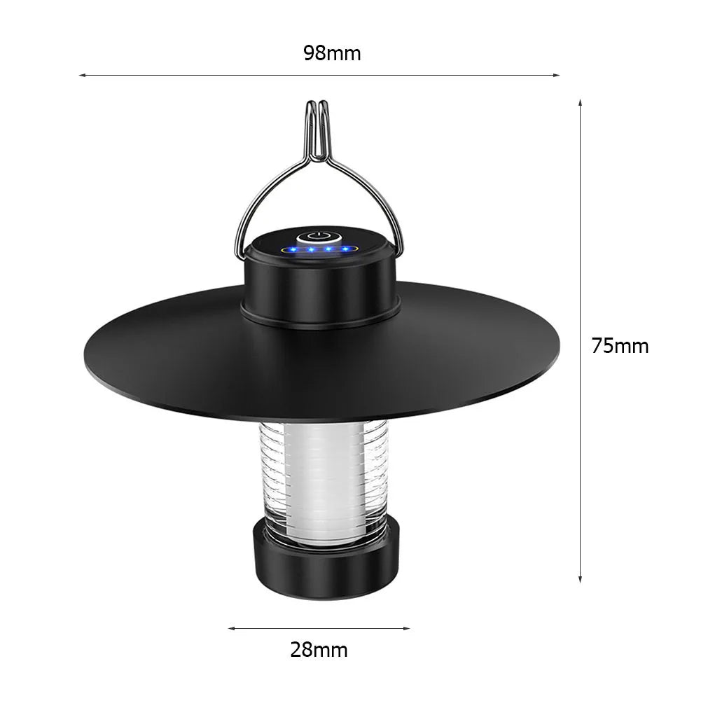 lampe de camping led magnétique lumière d'urgence portable et rechargeable - vue 5 sur 6