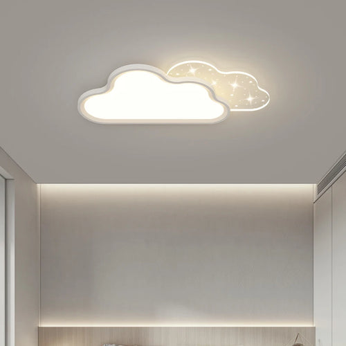 lustre nuage lumineux suspension décoration intérieure luminair - vue 6 sur 12
