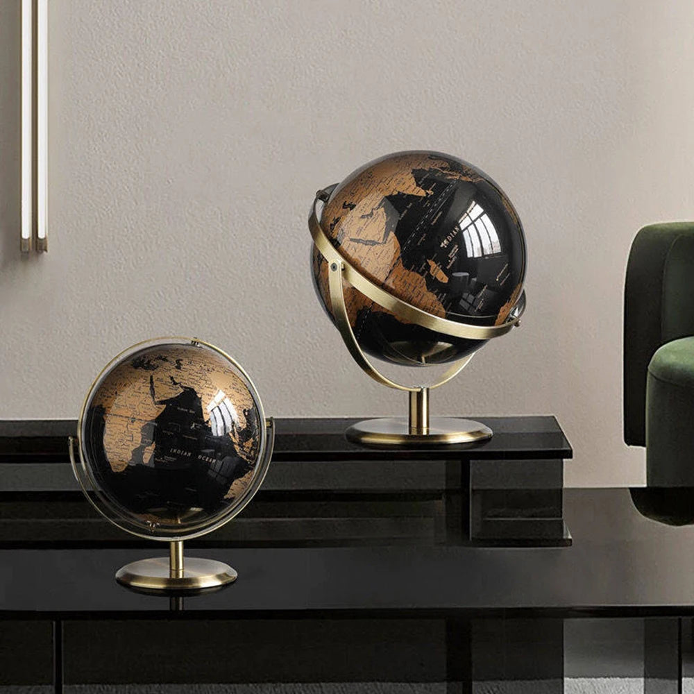 globe terrestre moderne pour décoration et apprentissage géographique - vue 3 sur 10