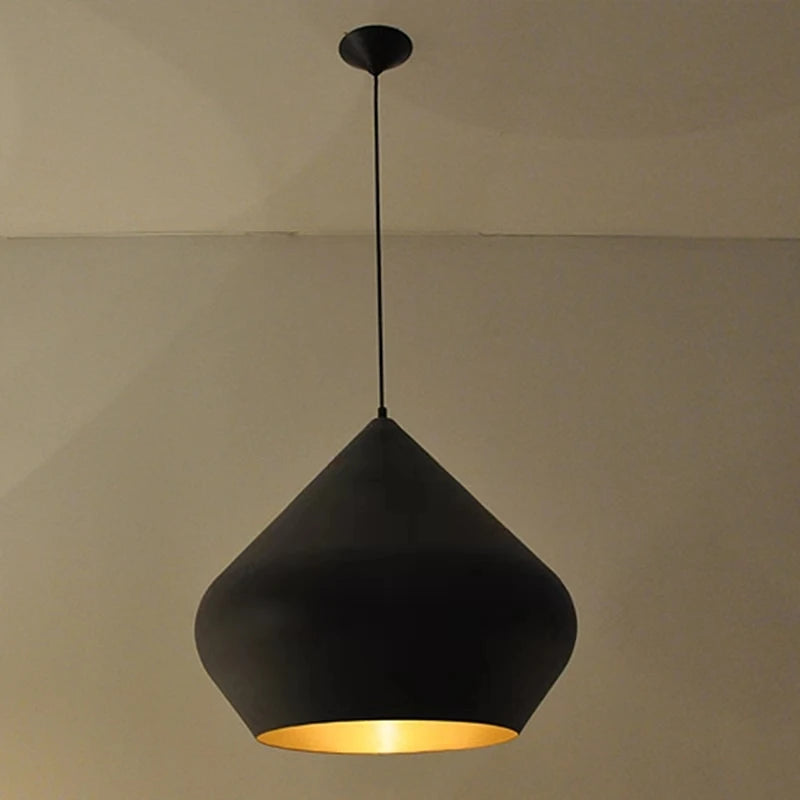 Modern Sleek Pendant Ceiling Lights, Suspension lamp for Kitchen Islands, Restaurant Tables, Home Room decorations Lighting - vue 6 sur 8