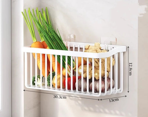 panier mural suspendu pour fruits légumes et décoration intérieure