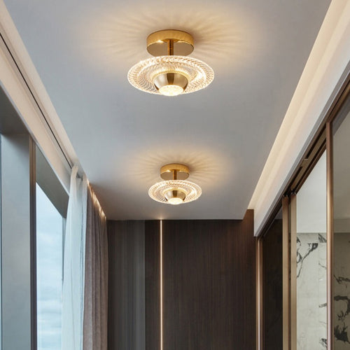 Modern glass LED ceiling light luxury Armaton