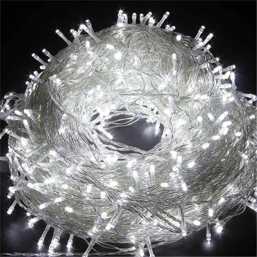 guirlande lumineuse led pour décoration intérieur extérieur festive - vue 7 sur 9
