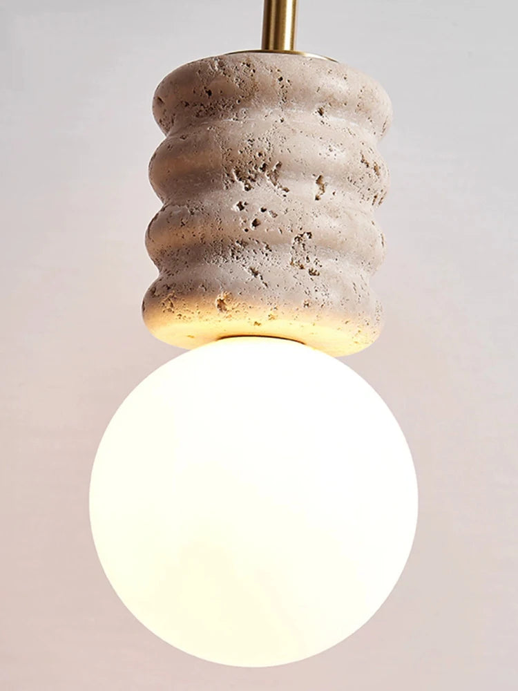 lustre led pour chambre art moderne simple petite lumière suspendue - vue 5 sur 6