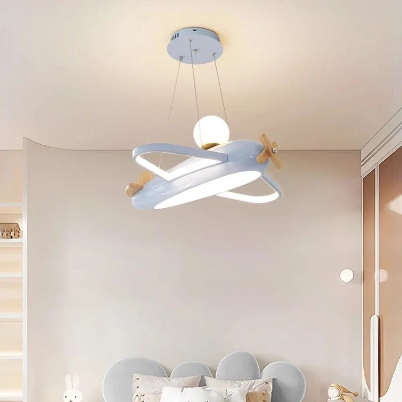 lustre moderne pour chambre d'enfants créatif et simple - vue 5 sur 10