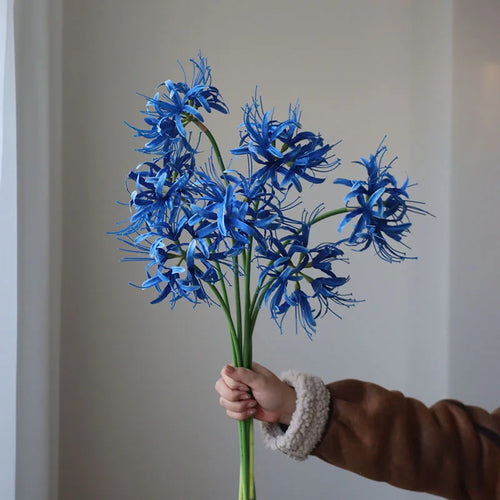 branche de fleur artificielle higanbana décoration florale pour mariage