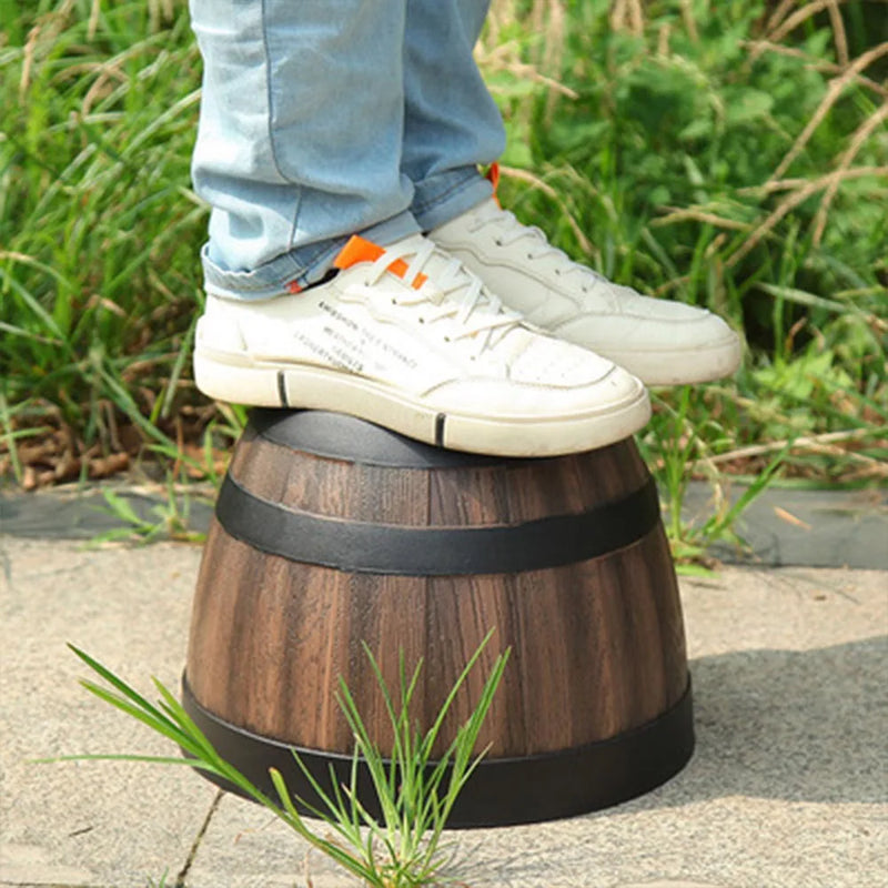 pot de fleurs rétro en seau pour jardin et décoration intérieure