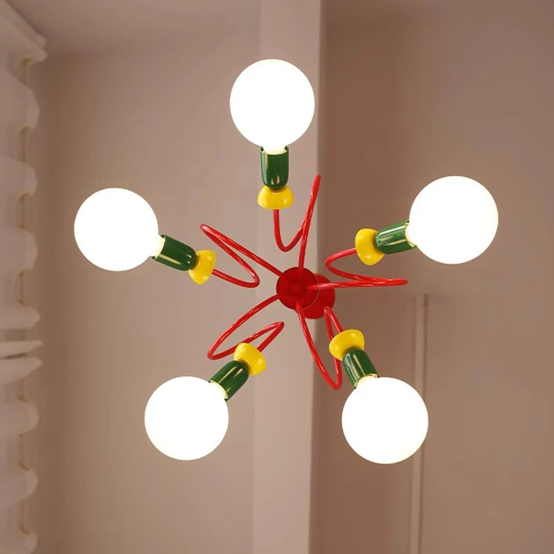 lustre memphis design classique pour hôtel et restaurant - vue 6 sur 9