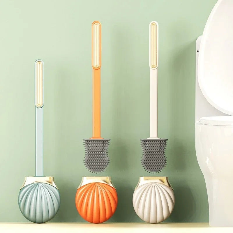 brosse en silicone avec support pour nettoyage efficace des coins - vue 4 sur 10