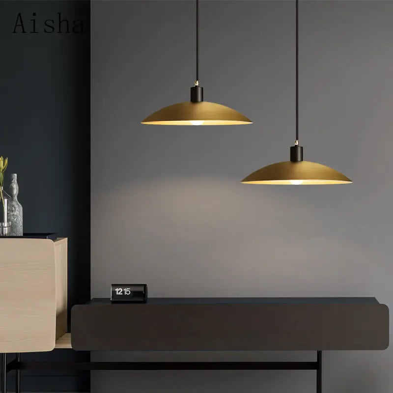 suspension nordique en laiton pour déco de luxe - vue 3 sur 7