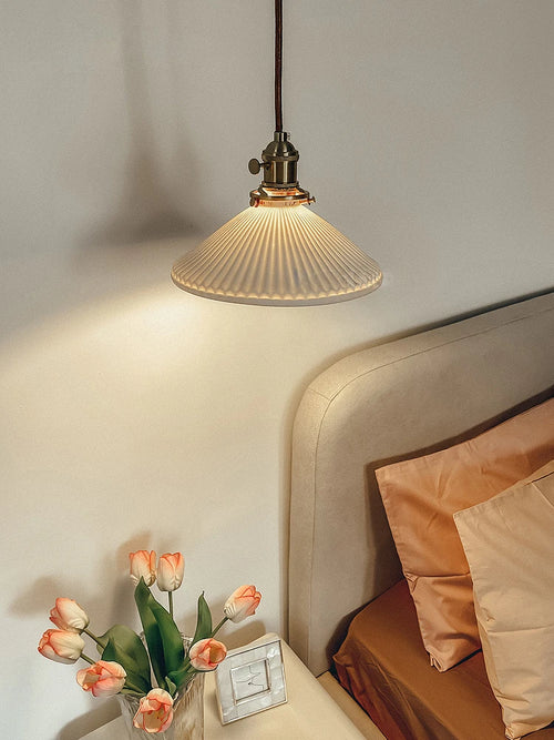 lampe en céramique style japonais pour restaurant et bar - vue 2 sur 14