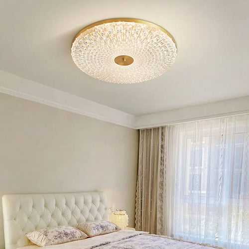 plafonnier led rond en acrylique design moderne pour maison - vue 3 sur 13