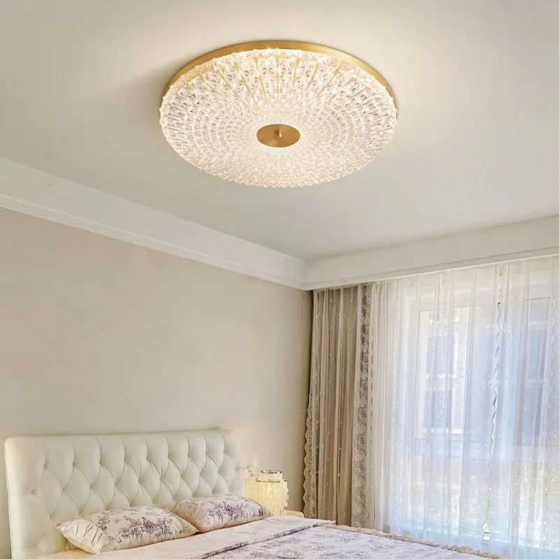 plafonnier led rond en acrylique design moderne pour maison - vue 3 sur 13
