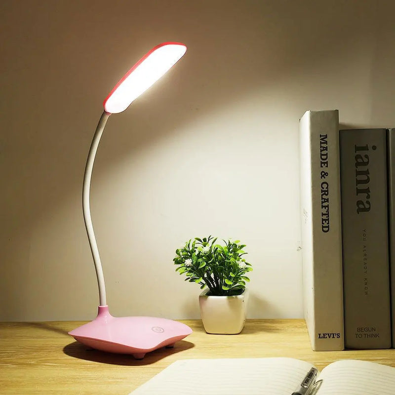 Lampe de bureau LED pliable et tactile