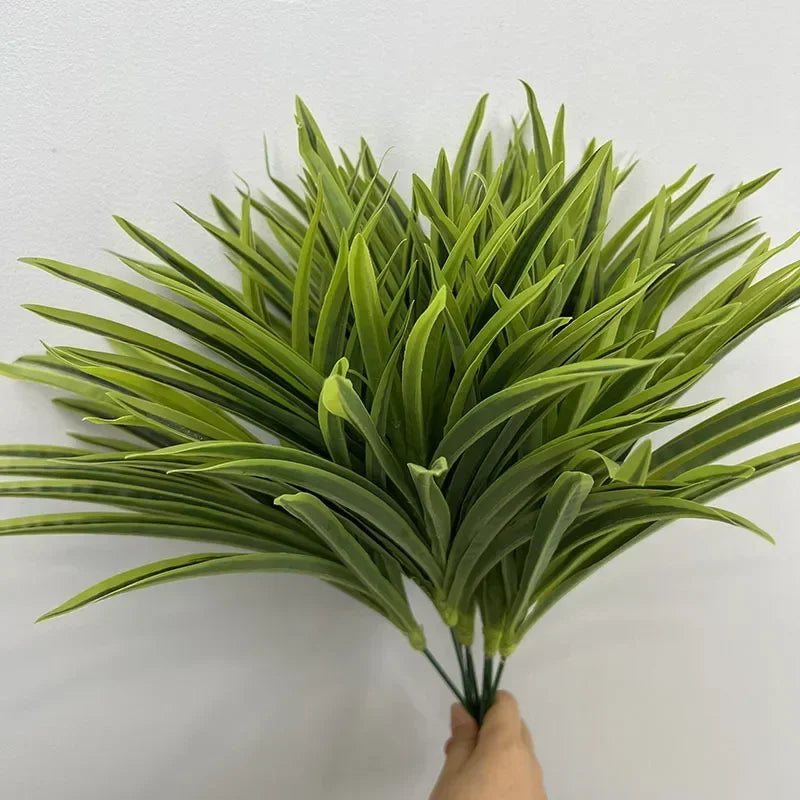 plantes artificielles herbe d'araignée décoration florale mariage - vue 5 sur 7
