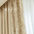Rideau floral style retro chic pour salon chambre