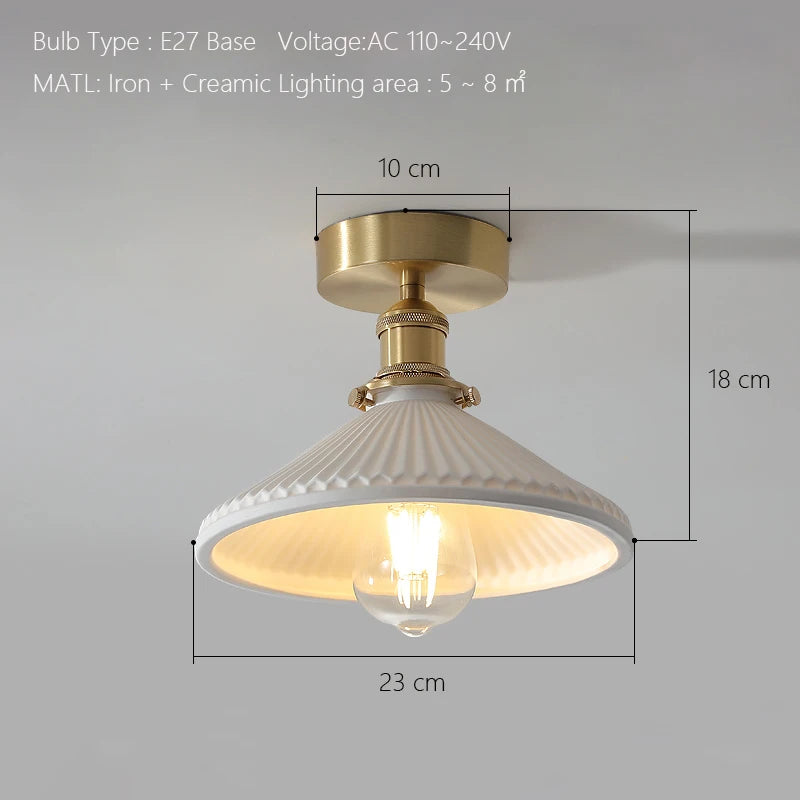Lustre led japonais nordique luxe - vue 9 sur 10