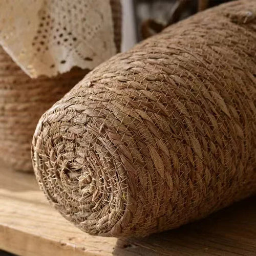 grand panier en osier pour jardin rangement et décoration