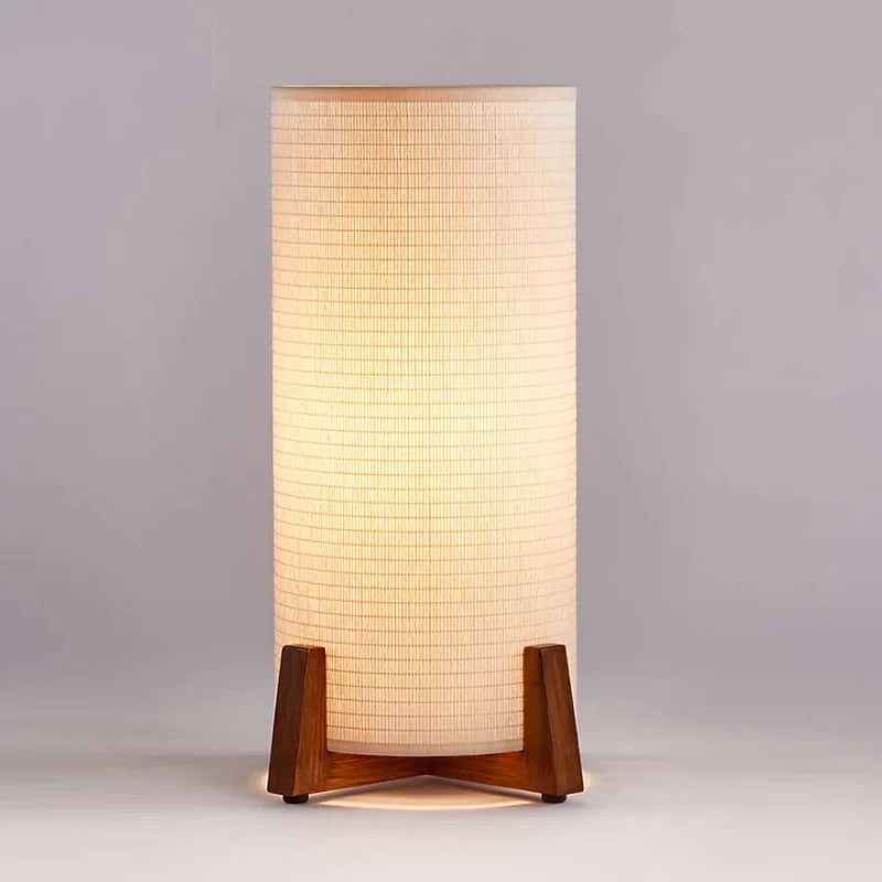 Nordique moderne Zen lampadaires support en bois massif Uminaires salon chambre chevet télécommande lumières sur pied décor à la maison
