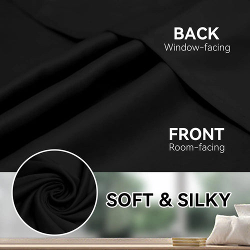 Rideau occultant extra long sur mesure style moderne - vue 9 sur 10