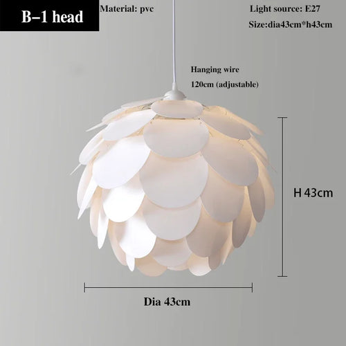 lustre ananas original en placage de bois pour hôtels bars et restaurants - vue 8 sur 10