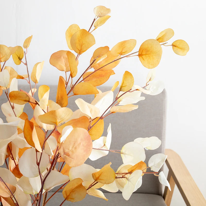 plante artificielle eucalyptus pour décoration automnale et arrangements DIY - vue 6 sur 16