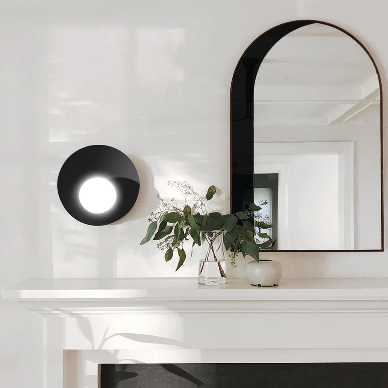 Applique murale en métal minimaliste LED - vue 3 sur 8