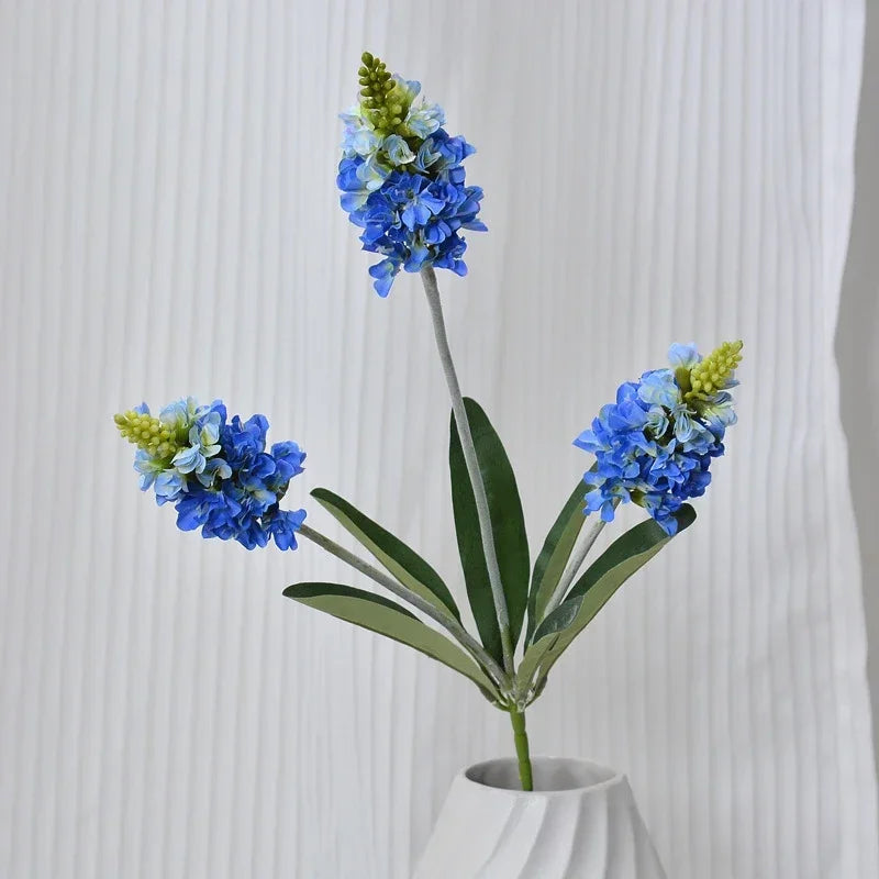 fleurs artificielles lavande branches soie décoration intérieure - vue 11 sur 12