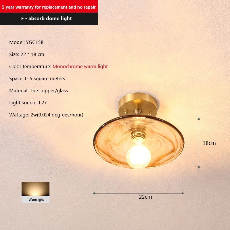 plafonnier nordique créatif en forme de tasse décoration d'intérieur moderne - vue 9 sur 12