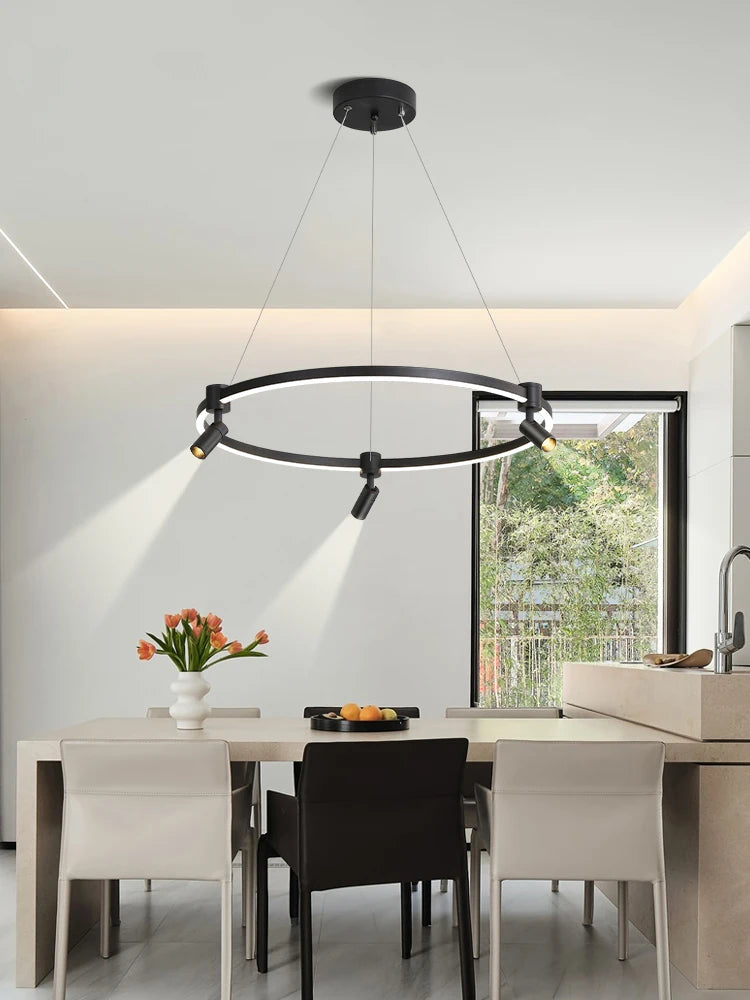 lustre postmoderne créatif multi angle pour hôtel boutique - vue 4 sur 15