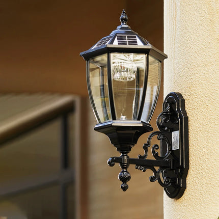 lampe solaire extérieure pour éclairage de jardin et allée