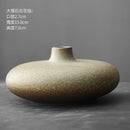 vase en terre cuite japonais imitation pierre vintage pour fleurs