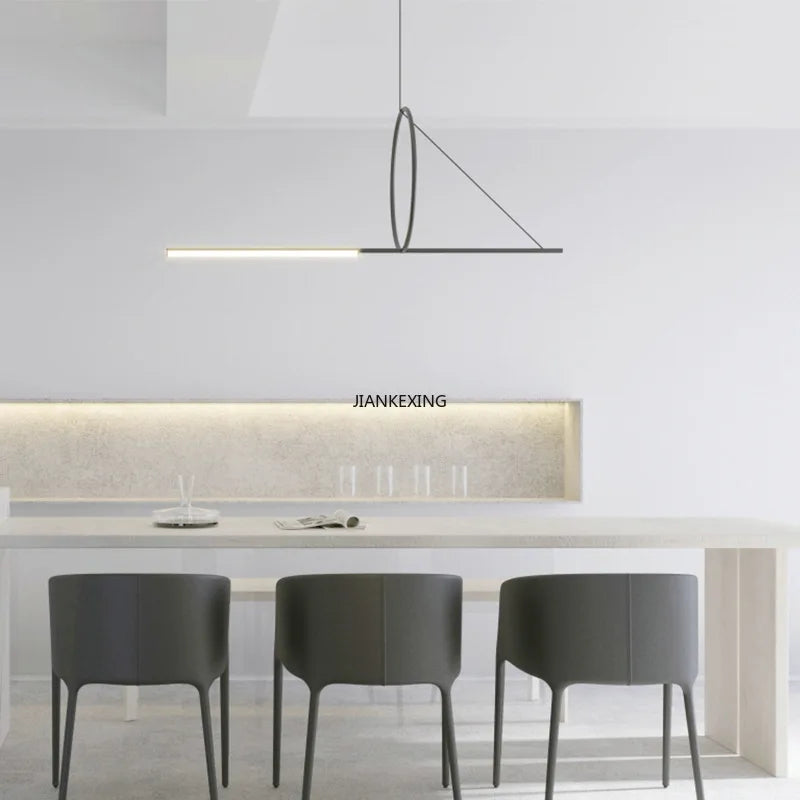 suspension led design scandinave luminaires maison déco - vue 5 sur 7