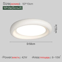 Plafonnier design à LED minimaliste moderne principale