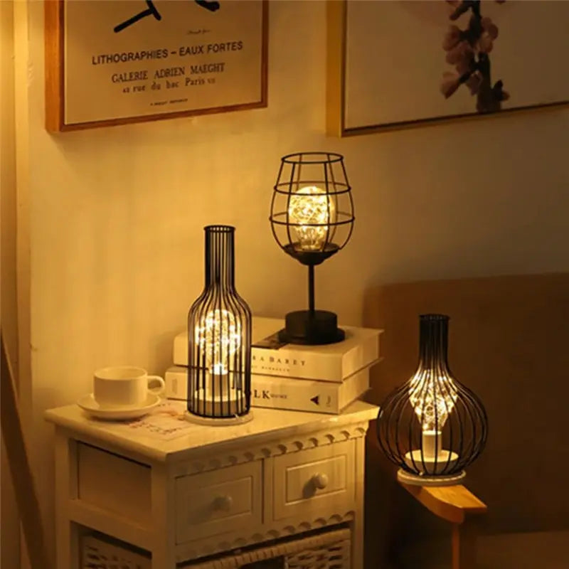 Lampe table led rétro classique
