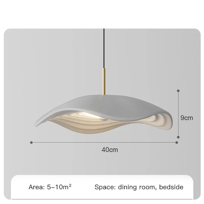 Italy Valentina Suspension Light Resin Pendant Lamp Celing Chandelier Hanging For Dining Room Kitchen Bar Bedroom Indoor - vue 14 sur 14