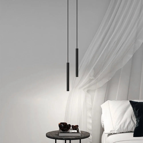Suspension minimaliste nordique moderne lampes suspendues pour chambre chevet salle à manger lustre décoration éclairage de plafond - vue 3 sur 10
