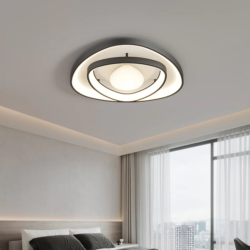 plafonnier led design moderne à spectre complet nouveau modèle 2024 - vue 5 sur 16