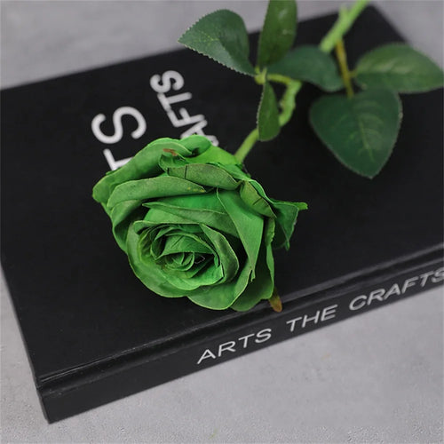 fleurs de roses artificielles en soie pour décorations romantiques - vue 13 sur 13