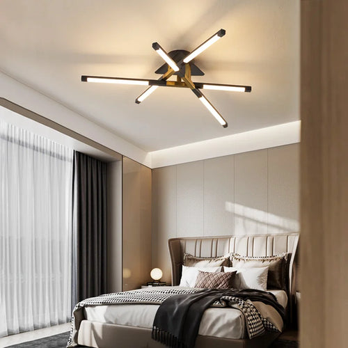 lustre led d'intérieur pour décoration de maison - vue 4 sur 12