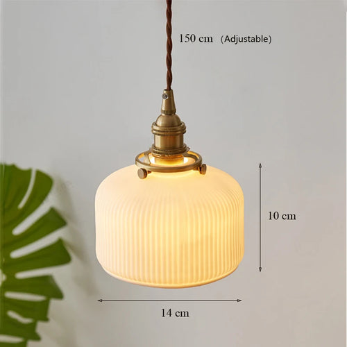 Lustre led japonais nordique luxe - vue 9 sur 10